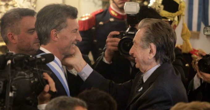 Franco Macri le puso un 5 al primer a&ntilde;o de Mauricio