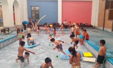  Ni&ntilde;os del barrio Villa Eloisa participaron de la colonia de vacaciones municipal
