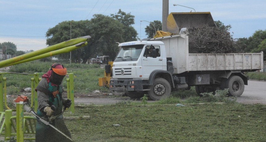  La comuna ejecut&oacute; un intenso operativo en el B&ordm; El Tuscal