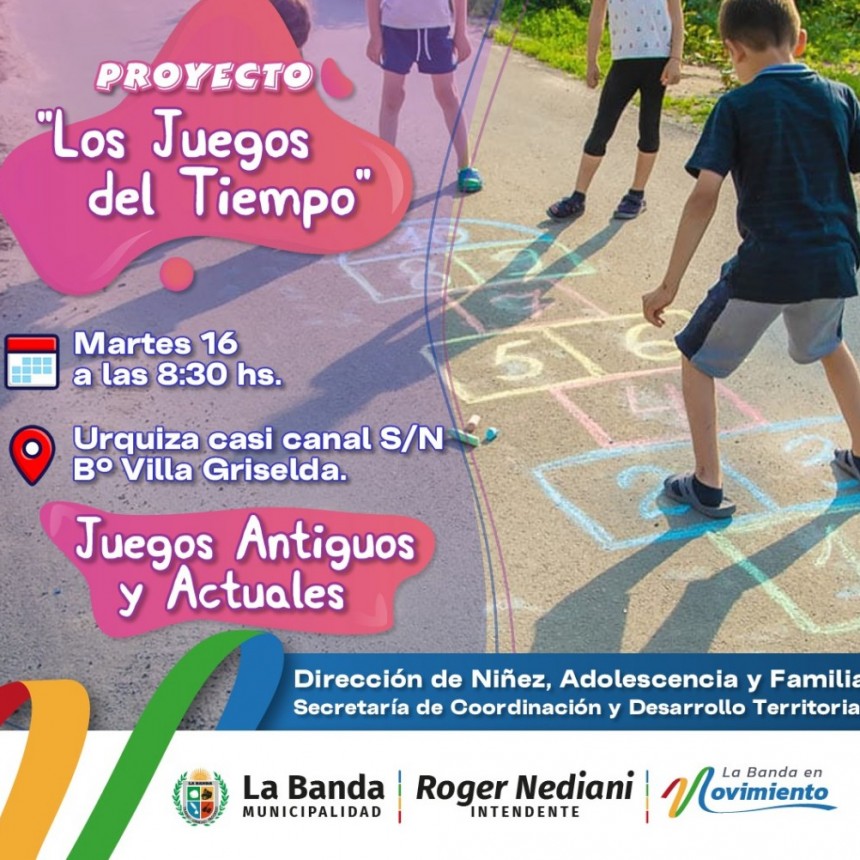 Ni&ntilde;os del B&deg; Villa Griselda participar&aacute;n de una actividad enfocada en juegos tradicionales 