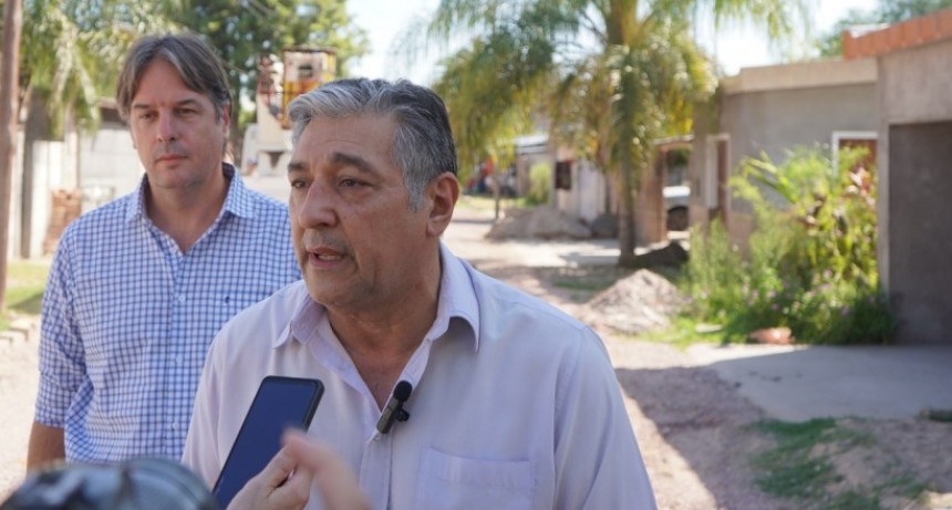 Nediani implementa el Plan de Mejoramiento Integral de calles en el barrio El Tabique