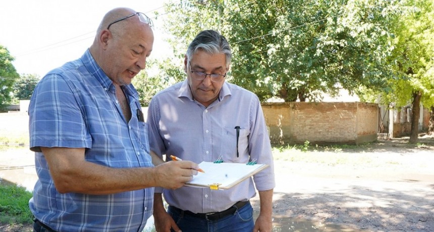 El intendente Nediani avanza con proyectos de pavimentaci&oacute;n en Villa Gambetti