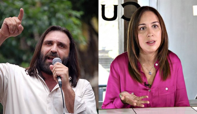 Fuerte cruce entre docentes y la gobernadora Vidal 