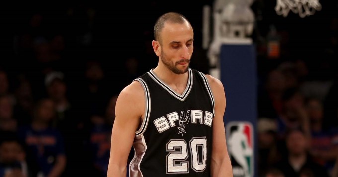 Los Spurs de Gin&oacute;bili cayeron en Nueva York
