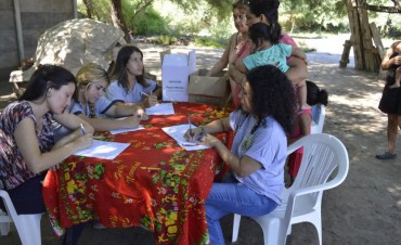Cientos de familias del barrio La Isla fueron beneficiadas en un operativo integral de salud y asistencia social del municipio   