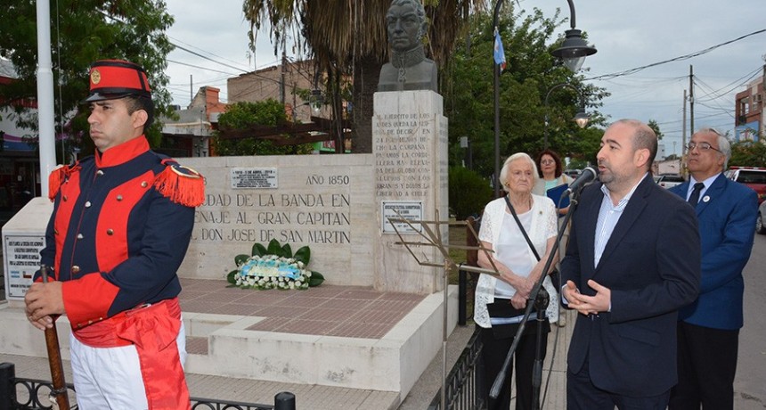 Mirolo: "Sigamos el sue&ntilde;o de San Mart&iacute;n de construir un pa&iacute;s mejor para todos"