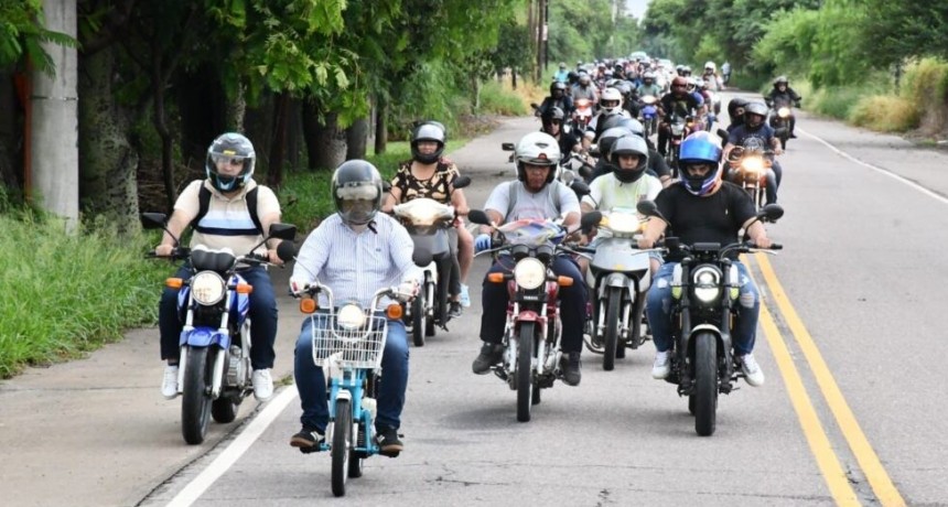 Emotiva demostraci&oacute;n de Fe en la 4&deg; Peregrinaci&oacute;n en motos al Santuario de Mama Antula