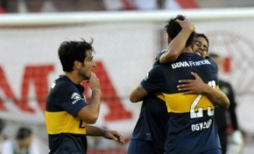 Boca se sac&oacute; de encima a Hurac&aacute;n y qued&oacute; como &uacute;nico l&iacute;der del campeonato