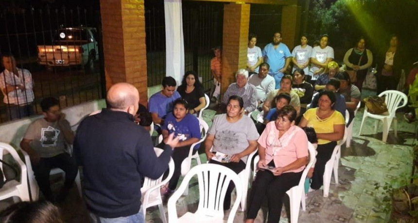 Mirolo: &ldquo;El apoyo de la gente en los barrios nos alienta a seguir trabajando&rdquo;