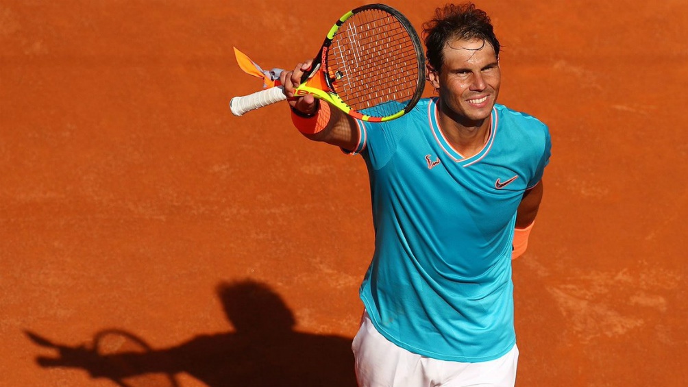 Nadal celebra su noveno Masters en Roma tras vencer a Djokovic