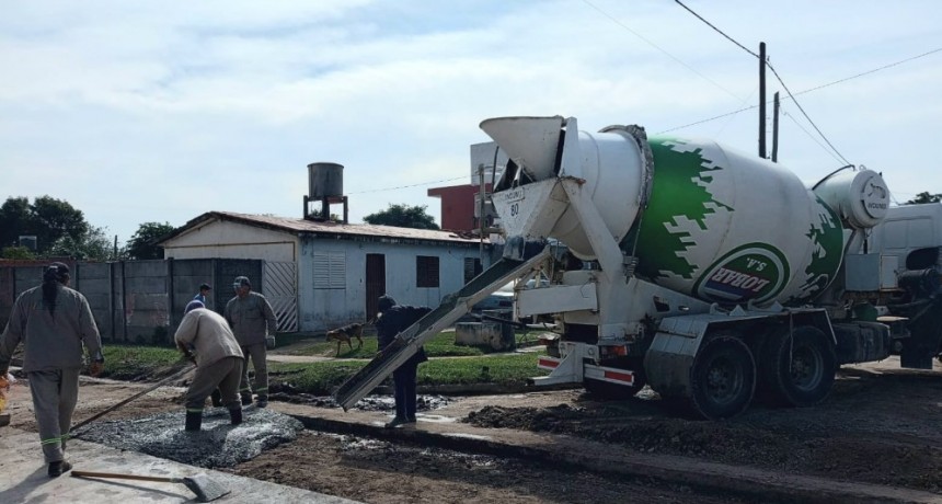 Nediani impulsa el Plan de Mejoramiento de Calles en el B&deg; San Fernando 