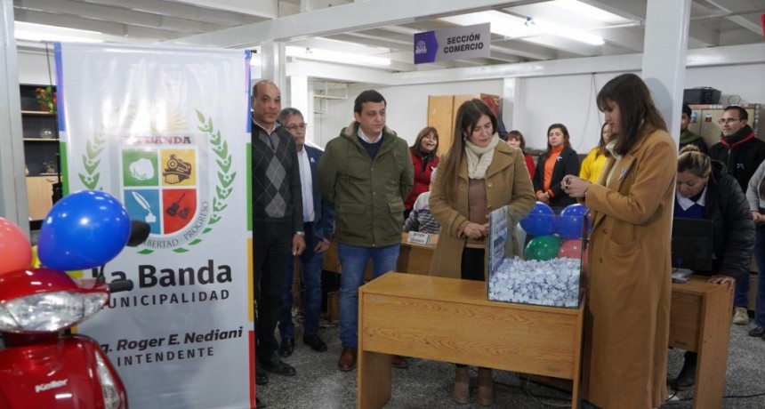 Pago anual de tasas municipales: tras el sorteo se anunci&oacute; el ganador del motoveh&iacute;culo