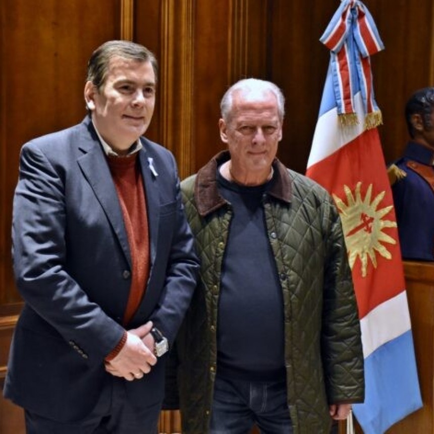 El gobernador recibi&oacute; la visita del secretario general nacional de Upcn