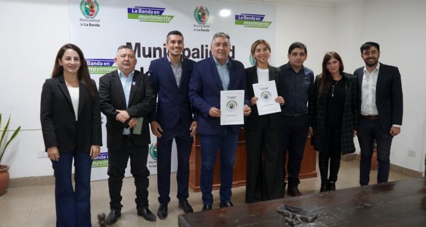 La Municipalidad de La Banda firm&oacute; un acuerdo con el Instituto Jes&uacute;s el Maestro para fomentar el acceso a estudios superiores