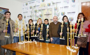 El municipio colabora con instituciones deportivas  