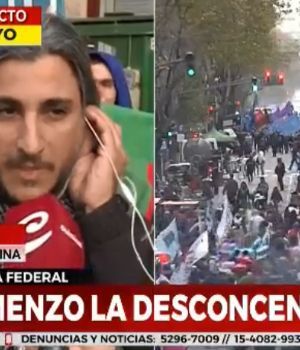 La desconcentraci&oacute;n tras la Marcha Federal 