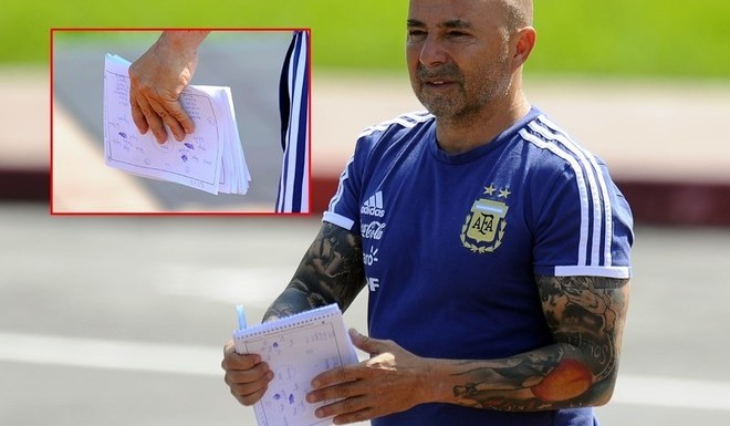 La libretita de Sampaoli