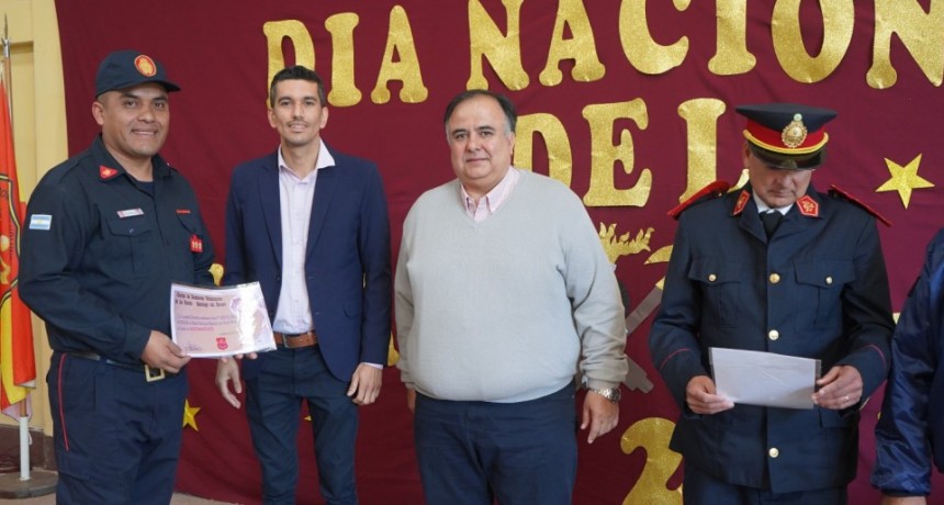 El municipio bande&ntilde;o resalta la labor de los Bomberos Voluntarios en su d&iacute;a 