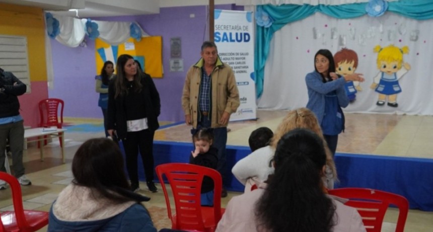 La Municipalidad de La Banda fortalece el cuidado de la primera infancia con controles de salud y talleres familiares