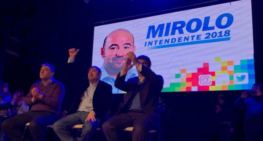  Mirolo recibi&oacute; un multitudinario respaldo de los bande&ntilde;os de cara a la elecciones municipales 2018