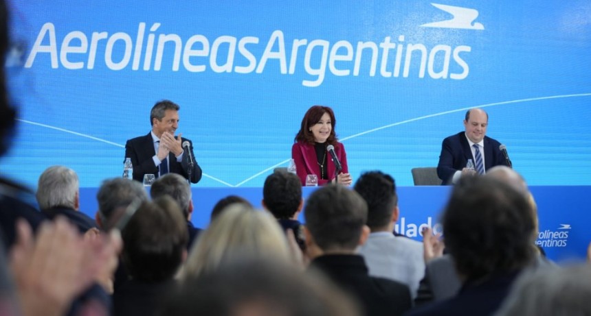 SERGIO MASSA: "DEFENDER AEROL&Iacute;NEAS ARGENTINAS ES DEFENDER LA PATRIA"