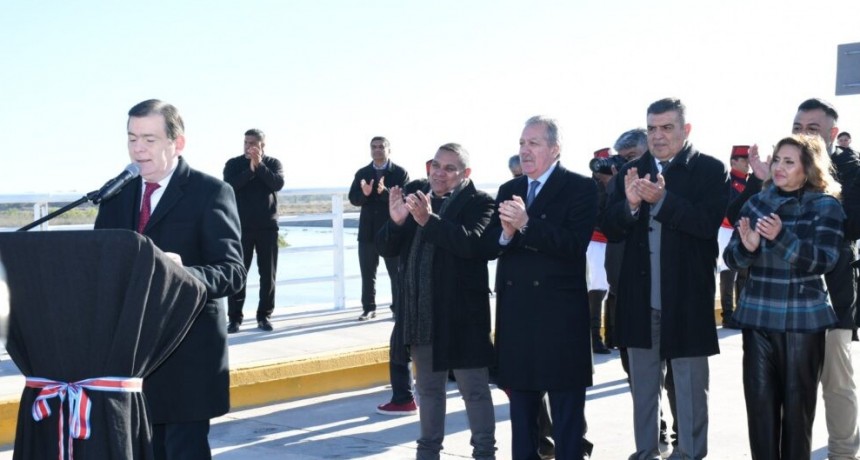 Inauguracion del Puente Juan Francisco Borges