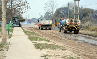  Nuevo cronograma de riego de calles para toda la ciudad