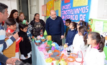  Mirolo y la diputada Morales visitaron la Feria de las Ciencias de la Escuela Andr&eacute;s Ferreyra