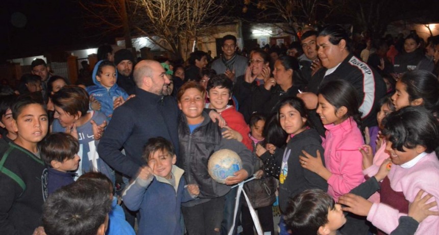 El intendente Mirolo inaugur&oacute; una plaza saludable en el B&ordm; Matadero Viejo