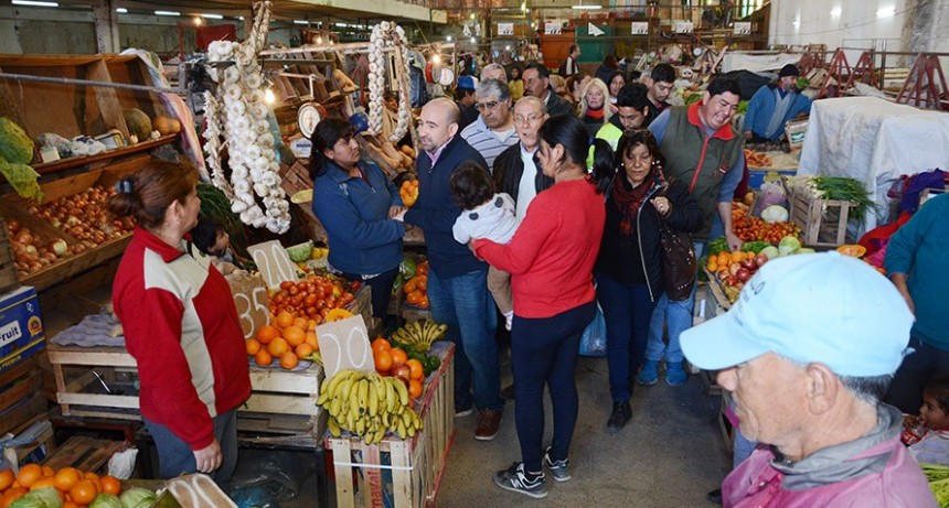 Mirolo supervis&oacute; las refacciones y remodelaciones que se iniciaron en el Mercado Uni&oacute;n