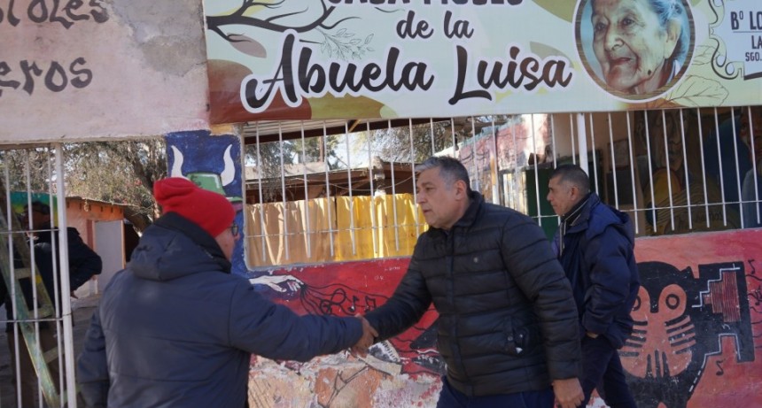 Nediani visit&oacute; Los Lagos y los avances de las obras 