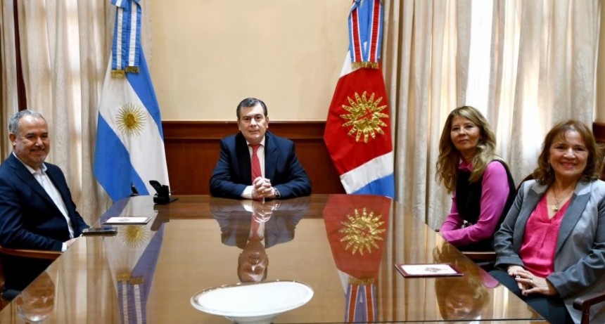 Gerardo Zamora recibi&oacute; la visita del secretario de SEDRONAR, Roberto Moro