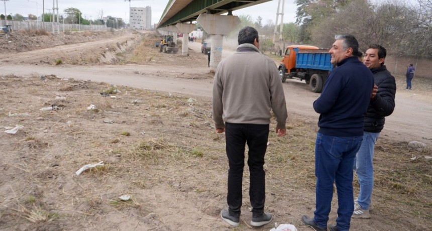 Nediani refuerza los trabajos de infraestructura en La Banda