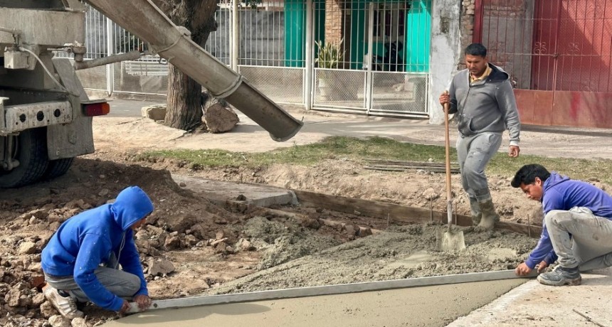  La Municipalidad de La Banda intensifica las obras de mejoramiento de calles en la ciudad