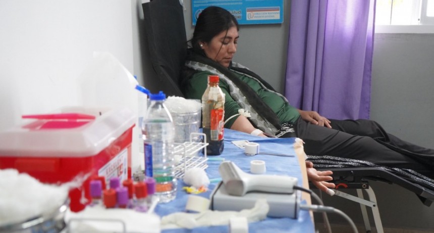 Se realiz&oacute; con &eacute;xito una nueva colecta de sangre y registro de m&eacute;dula &oacute;sea en el B&deg; El Rinc&oacute;n 