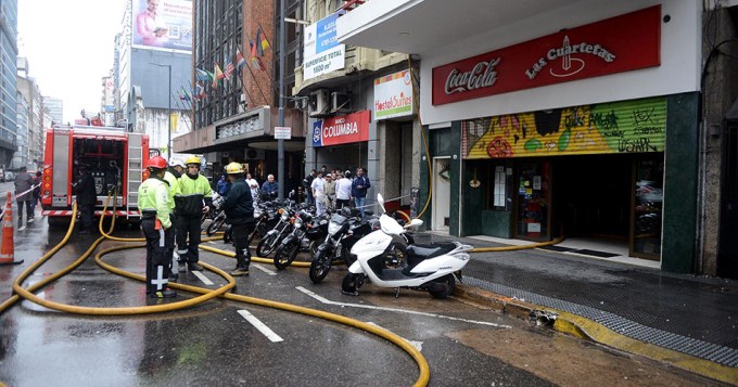 P&aacute;nico por incendio en "Las Cuartetas"