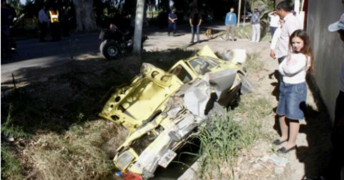Pibes de 4 y 14 mueren al chocar con cuatriciclo
