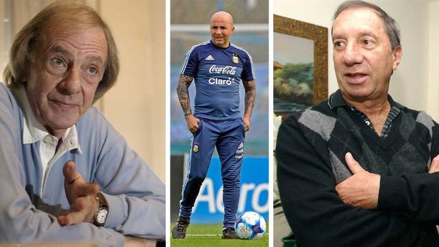 Menotti y Bilardo, enfrentados tambi&eacute;n por Sampaoli
