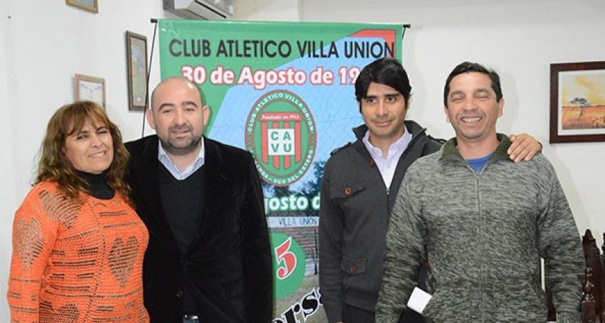 El municipio acompa&ntilde;a los festejos del Club Villa Uni&oacute;n en su 75&ordm; Aniversario
