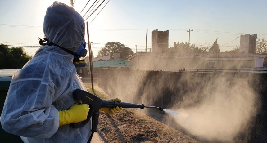 El municipio bande&ntilde;o intensifica los operativos de control y sanitizaci&oacute;n contra el covid 19 en toda la ciudad