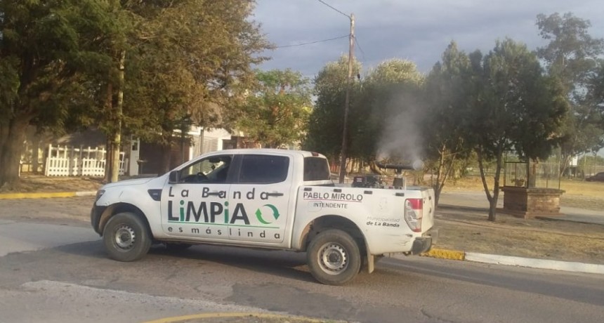 La comuna lleva adelante un nuevo cronograma de fumigaciones para prevenir el dengue 