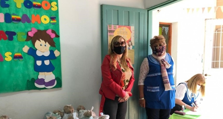 El municipio contin&uacute;a asistiendo a los alumnos a trav&eacute;s del Plan Nutricional