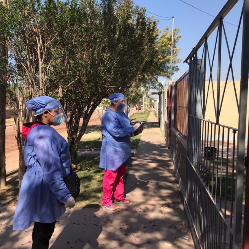 Municipio y provincia realizaron un nuevo operativo de rastreo de posibles casos de Covid 19
