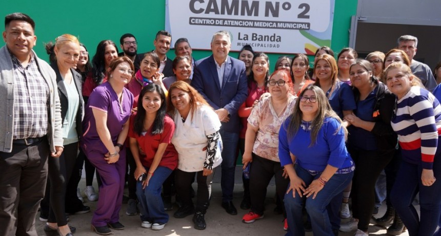 Nediani particip&oacute; de la inauguraci&oacute;n de la refacci&oacute;n del CAMM N&deg;2 del B&deg; San Fernando 