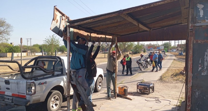 La comuna bande&ntilde;a realiz&oacute; demolici&oacute;n para el avance de la transformaci&oacute;n urbana en la ciudad