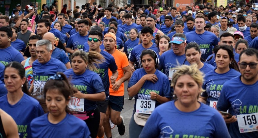 La 2&deg; Edici&oacute;n de "La Banda corre" se vivi&oacute; como una gran fiesta del deporte y la inclusi&oacute;n 