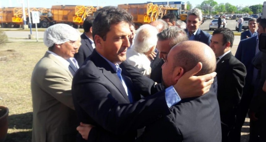  Mirolo junto a Sergio Massa en San Miguel de Tucum&aacute;n