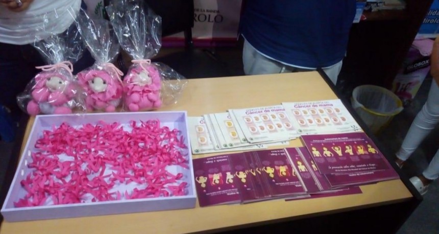 El municipio se une al mes de sensibilizaci&oacute;n sobre el c&aacute;ncer de mama