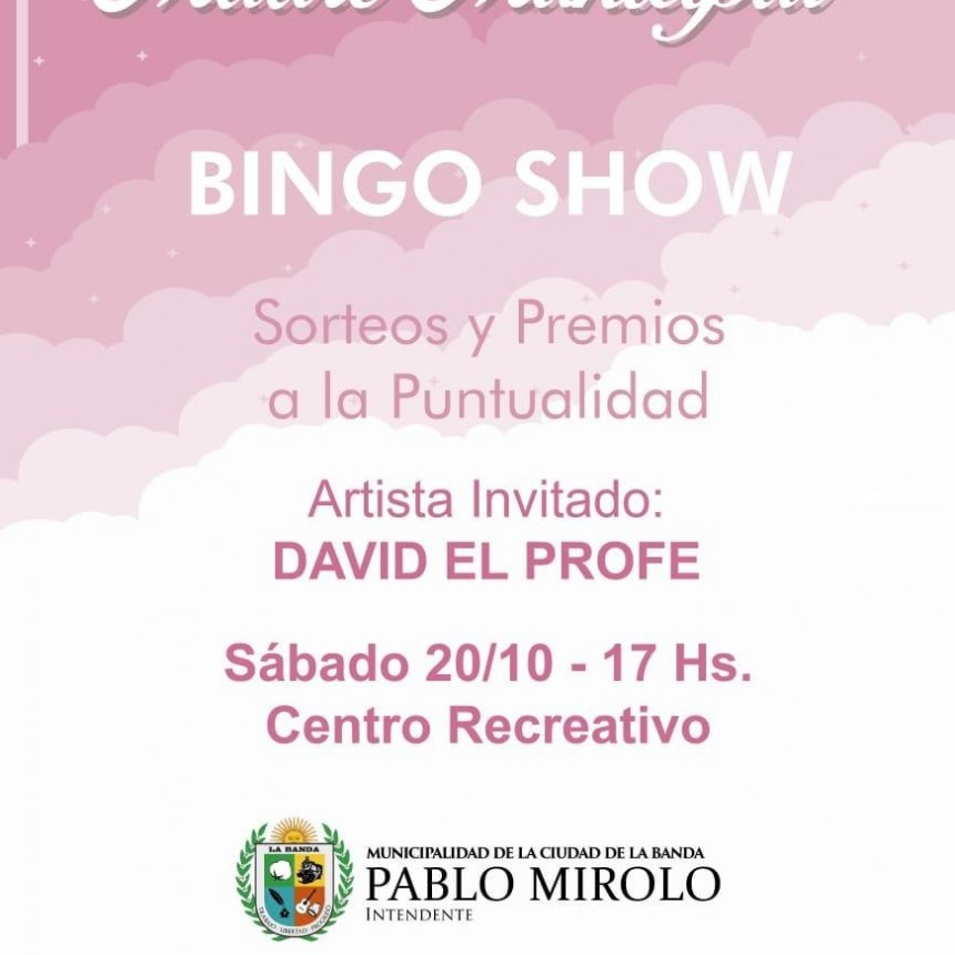 Las madres municipales ser&aacute;n agasajadas con un bingo y espect&aacute;culos en el Centro Recreativo