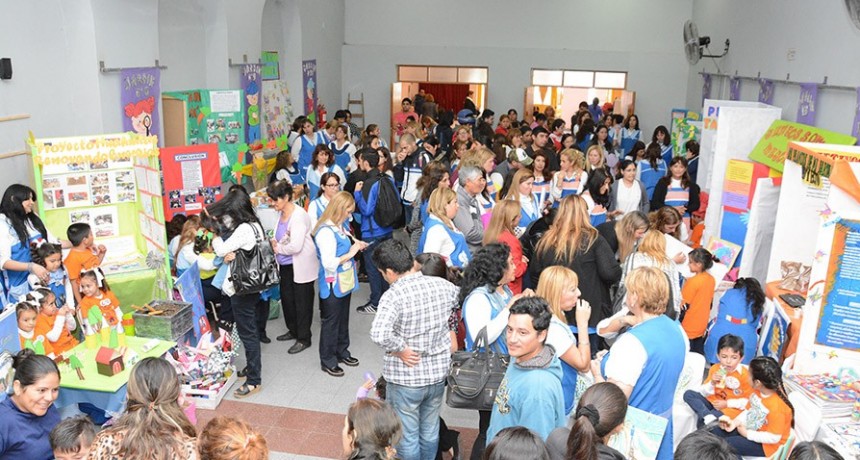 Los jardines de infantes municipales realizaron la 8&deg; Muestra de Ciencia y Tecnolog&iacute;a